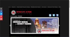 Desktop Screenshot of immediateactionoutfitters.com